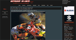 Desktop Screenshot of motorshopnolimits.be